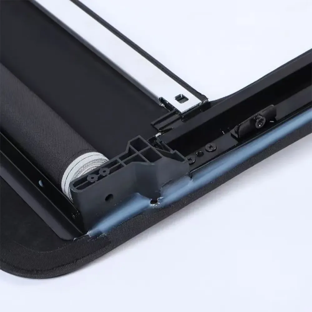 Voice-Controlled Retractable Electric Sunshade for Revamped Tesla Model Y Long Range